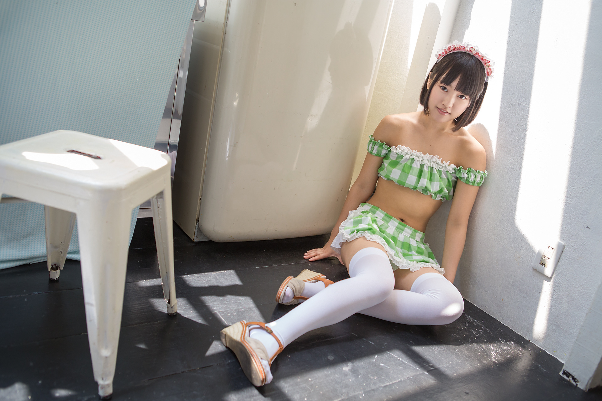 香月杏珠 香月りお[Minisuka.tv] 2018-02-22 Anju Kouzuki - Secret Gallery (STAGE2) 4.1